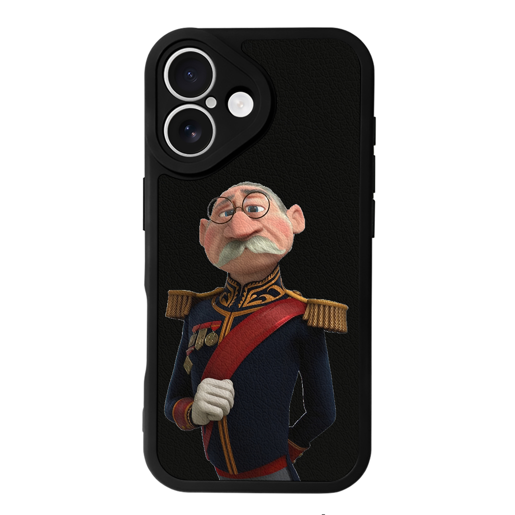 （画像用） アナと雪の女王 アンナ エルサ Frozen Anna Elsa 【iPhone 16シリーズ対応】シリコンスマホケース（レザー調） 材質：シリコン